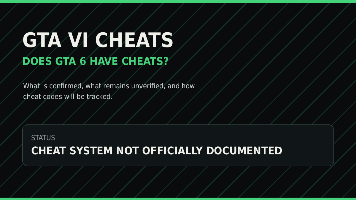 GTA 6 Cheat Codes for Xbox Series X|S: Complete Guide guide